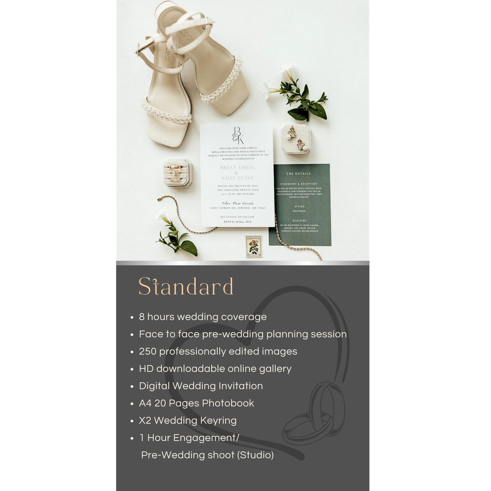 Standard Wedding Package
