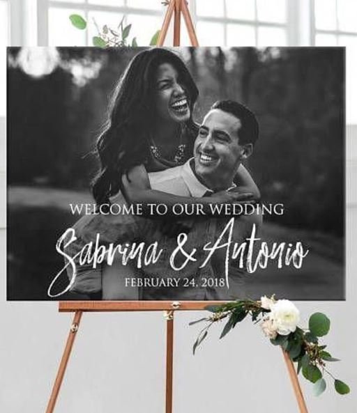 Wedding Welcome Sign