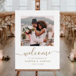 wedding welcome sign