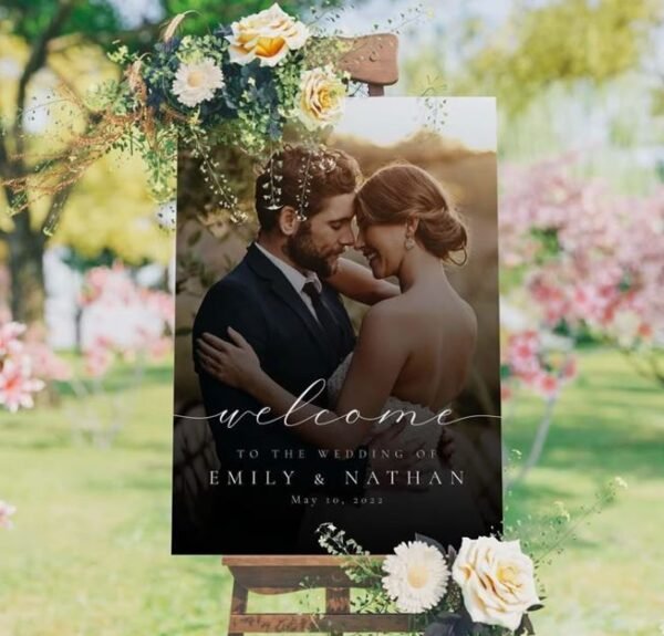 Wedding Welcome Sign
